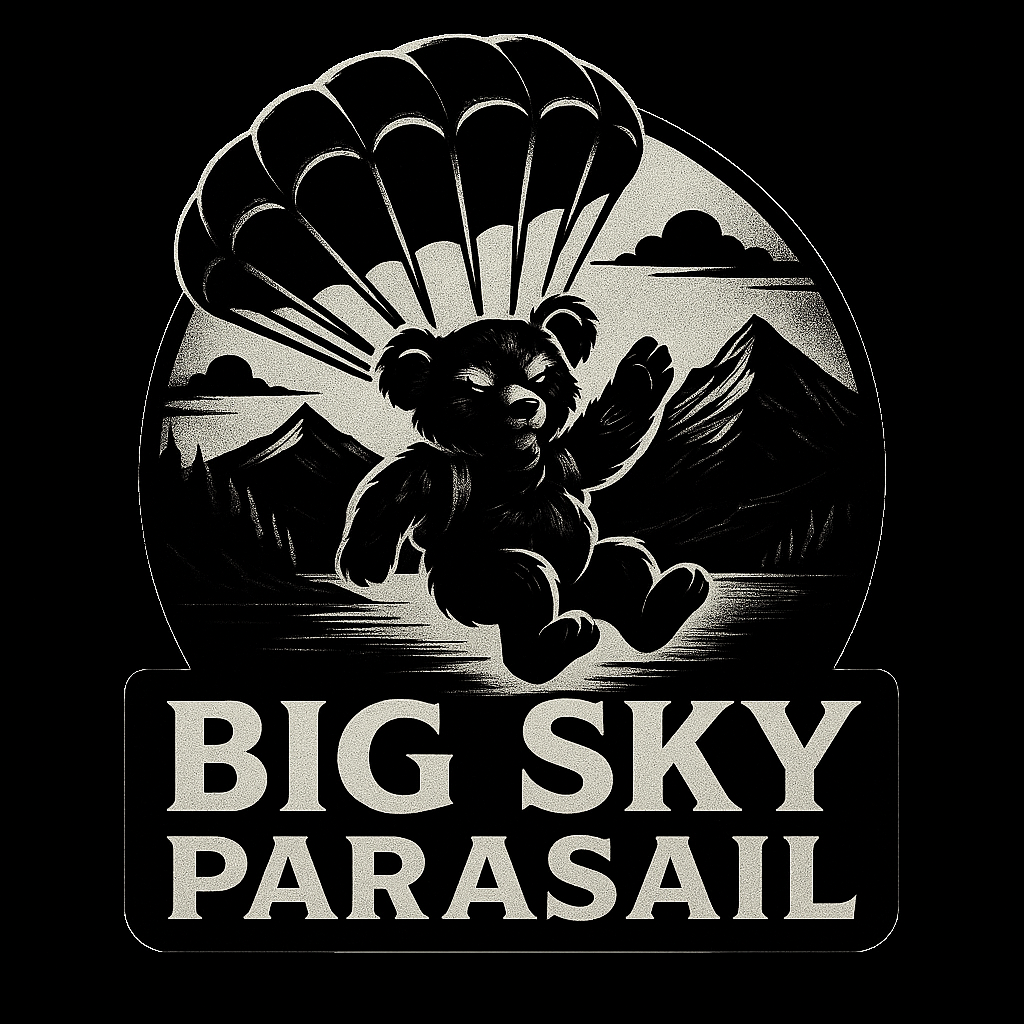 Big Sky Parasail — Noir Logo